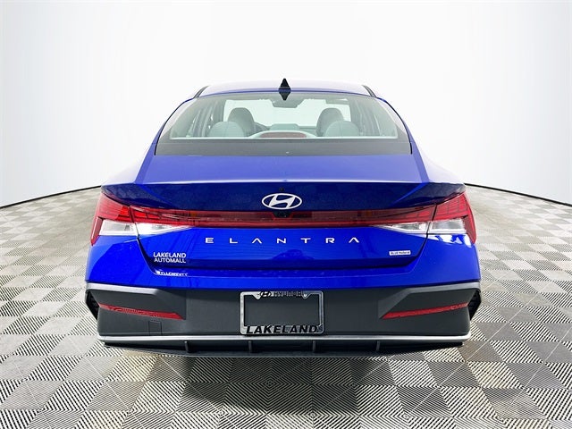 2026 Hyundai Elantra Hybrid Blue