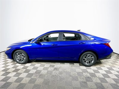 2026 Hyundai Elantra Hybrid Blue