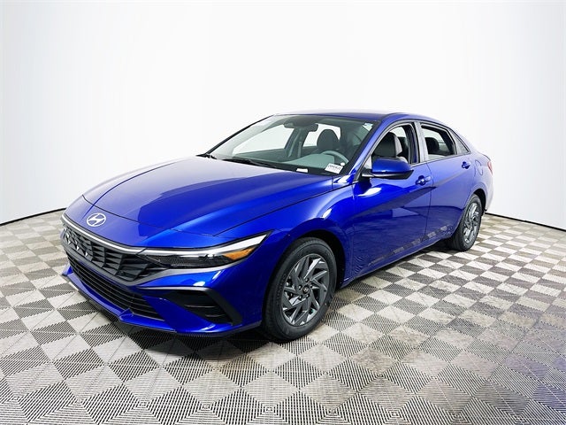 2026 Hyundai Elantra Hybrid Blue