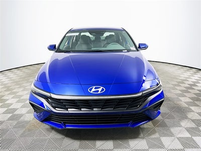 2026 Hyundai Elantra Hybrid Blue