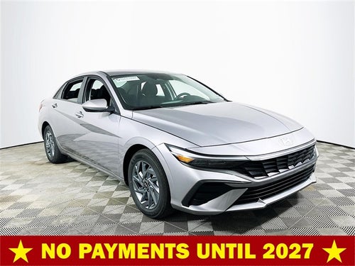 2026 Hyundai Elantra Hybrid Blue