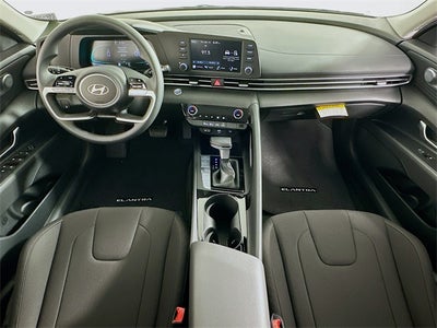 2026 Hyundai Elantra Hybrid Blue