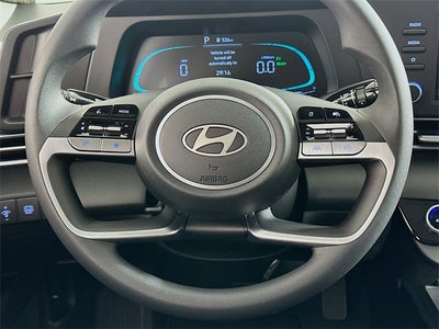 2026 Hyundai Elantra Hybrid Blue