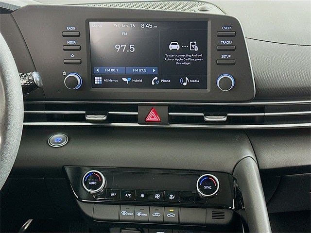 2026 Hyundai Elantra Hybrid Blue