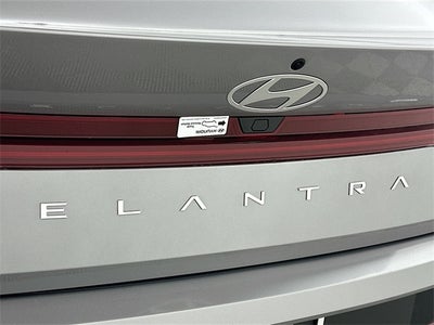 2026 Hyundai Elantra Hybrid Blue