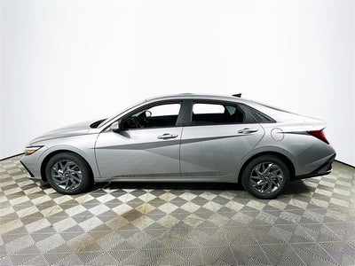 2026 Hyundai Elantra Hybrid Blue