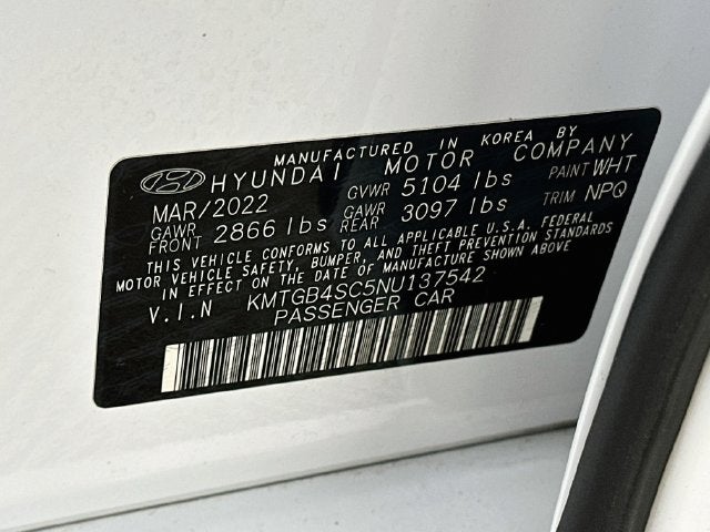 2022 Genesis G80 2.5T