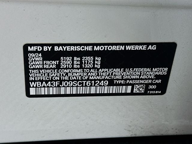 2025 BMW 5 Series 530i