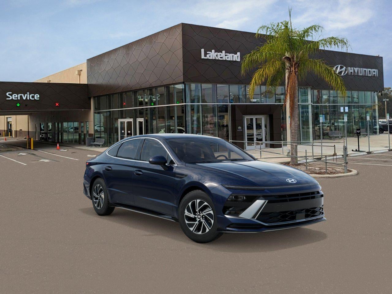 2026 Hyundai Sonata Hybrid Blue