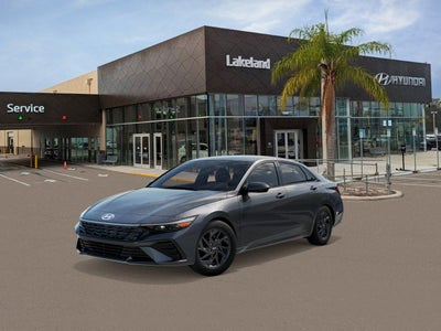 2026 Hyundai Elantra Hybrid Blue