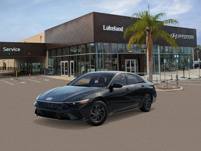 2026 Hyundai Elantra Hybrid Blue