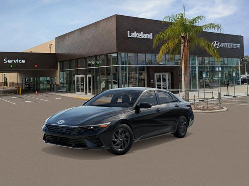 2026 Hyundai Elantra Hybrid Blue