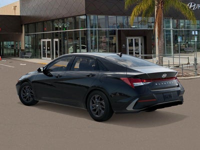 2026 Hyundai Elantra Hybrid Blue