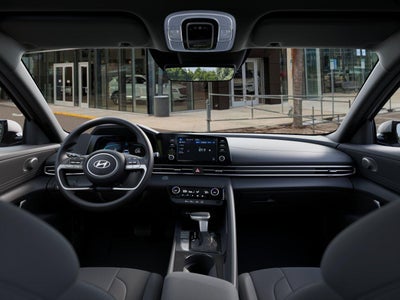 2026 Hyundai Elantra Hybrid Blue