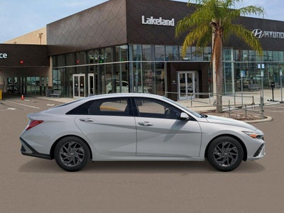 2026 Hyundai Elantra Hybrid Blue