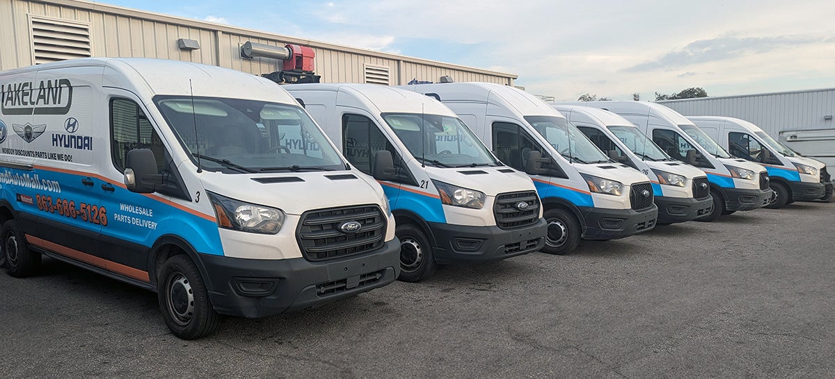 Lakeland Parts Delivery