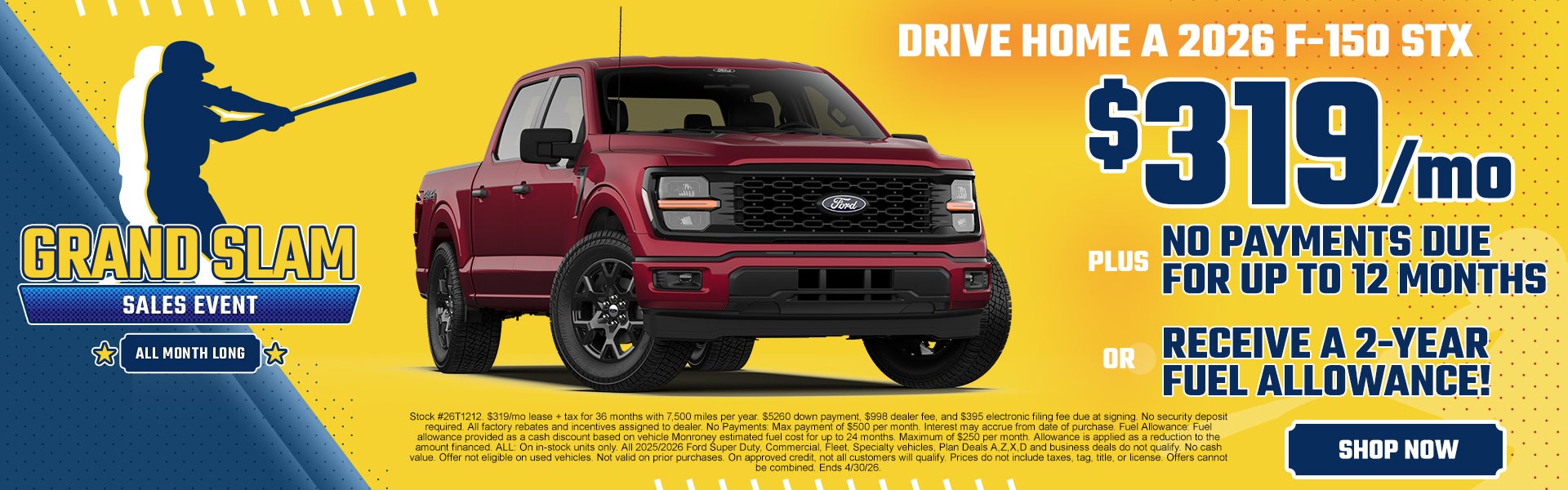 2025 F-150 XLT $319/mo OR ZERO DOWN