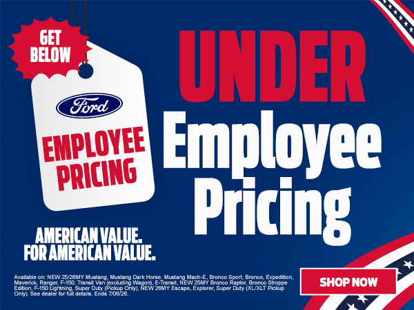 UNDER Employee Pricing
