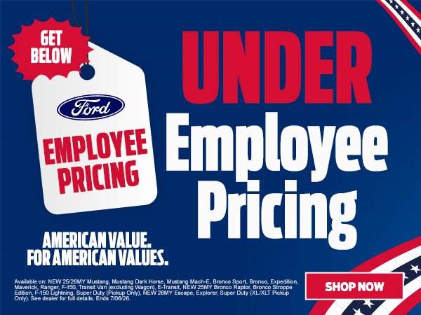 UNDER Employee Pricing