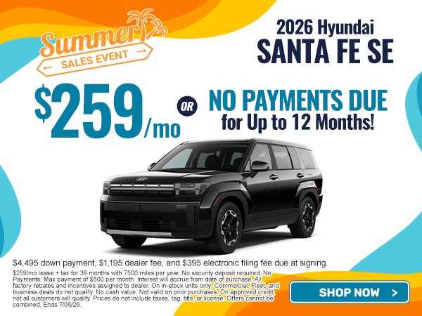 Santa Fe SE $259/mo