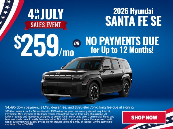 Santa Fe SE $259/mo